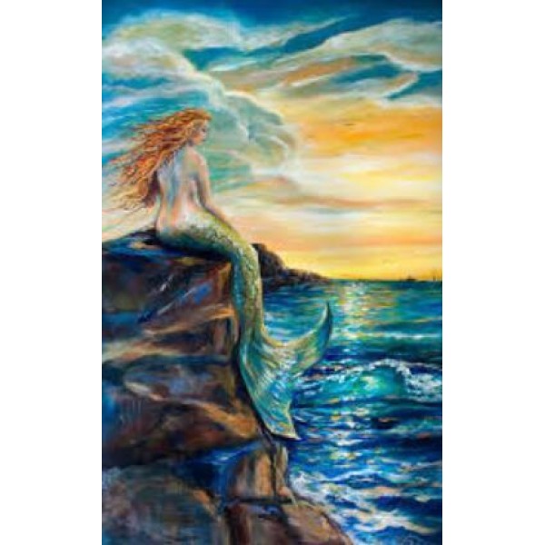 Mermaid Sunset Diamond Painting Kit - DIY