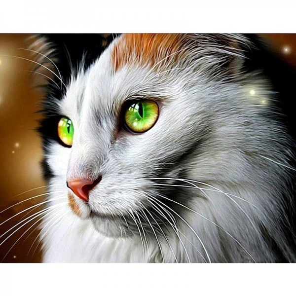 Melancholy Cat Diamond Painting Kit - DIY