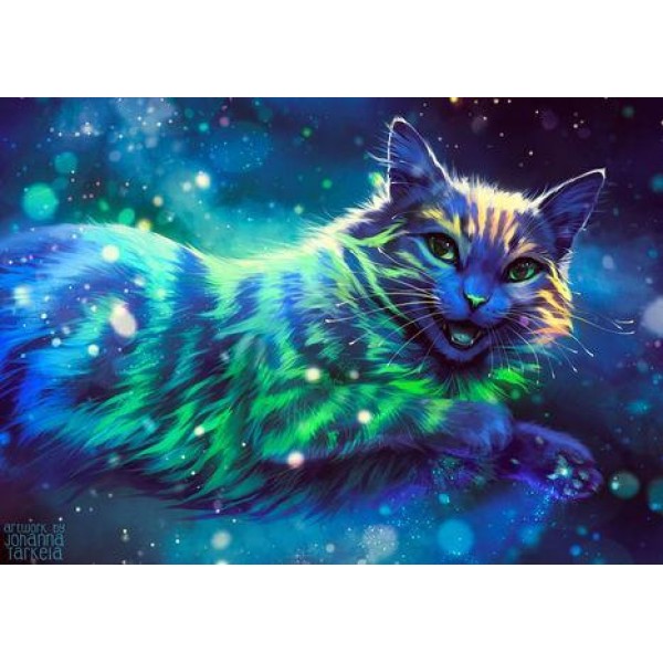 Cat Special Colors Diamond Painting Kit - DIY
