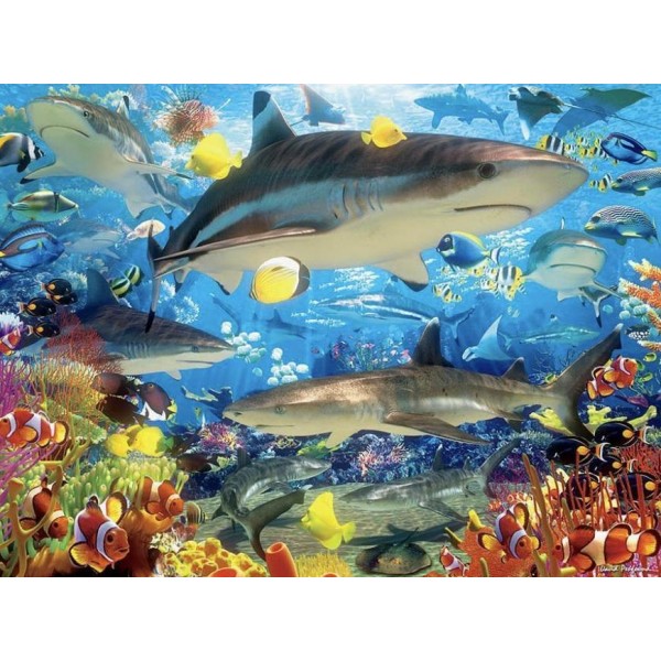 Shark Fish Diamond Painting Kit - DIY