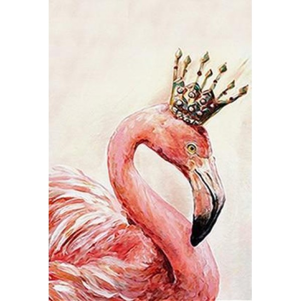 Flamingo Picture Diamond Painting Kit - DIY